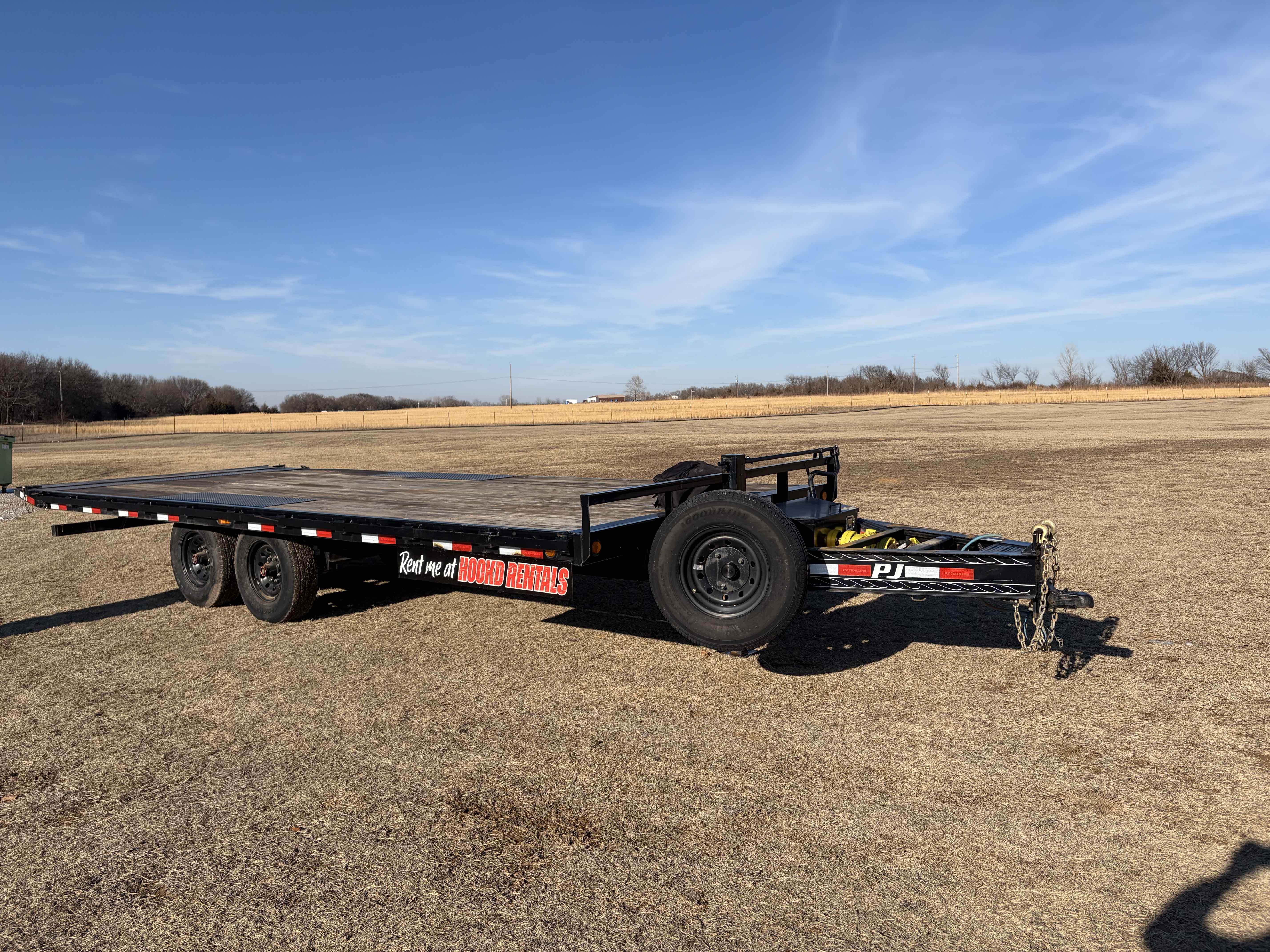 Car Hauler available for rent - Perfect for transporting vehicles and equipment securely.